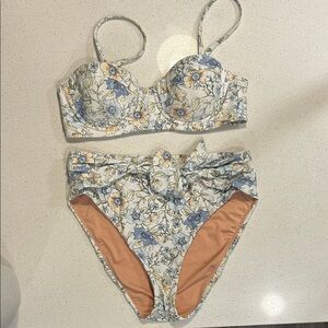J Crew High Waisted Bikini Set